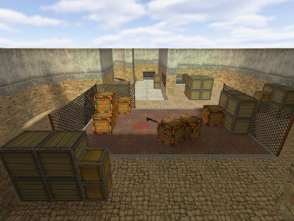 Карта «de_clan2_fire» для CS 1.6