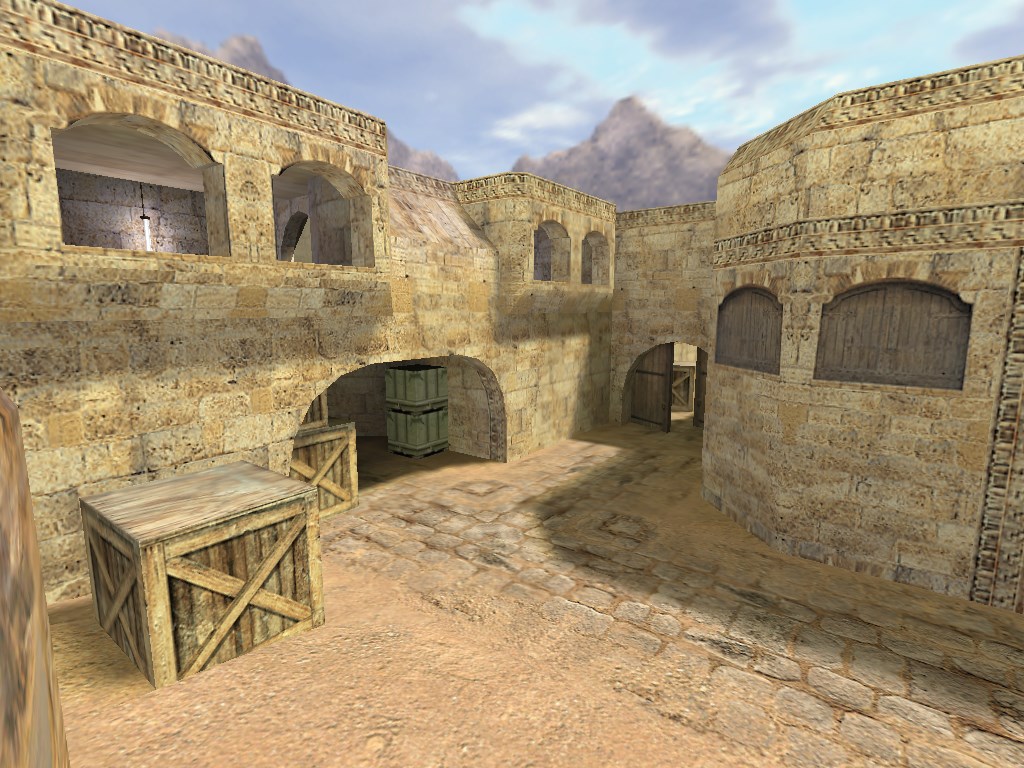 Карта «de_dust2_new» для CS 1.6