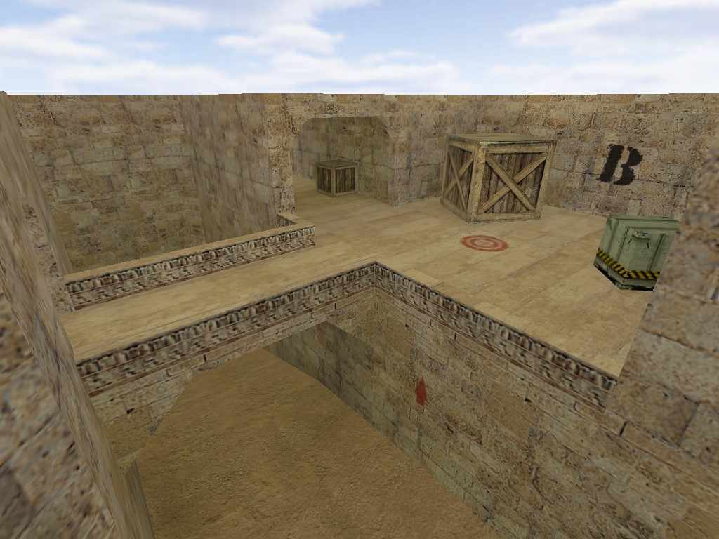 Карта «de_riot» для CS 1.6