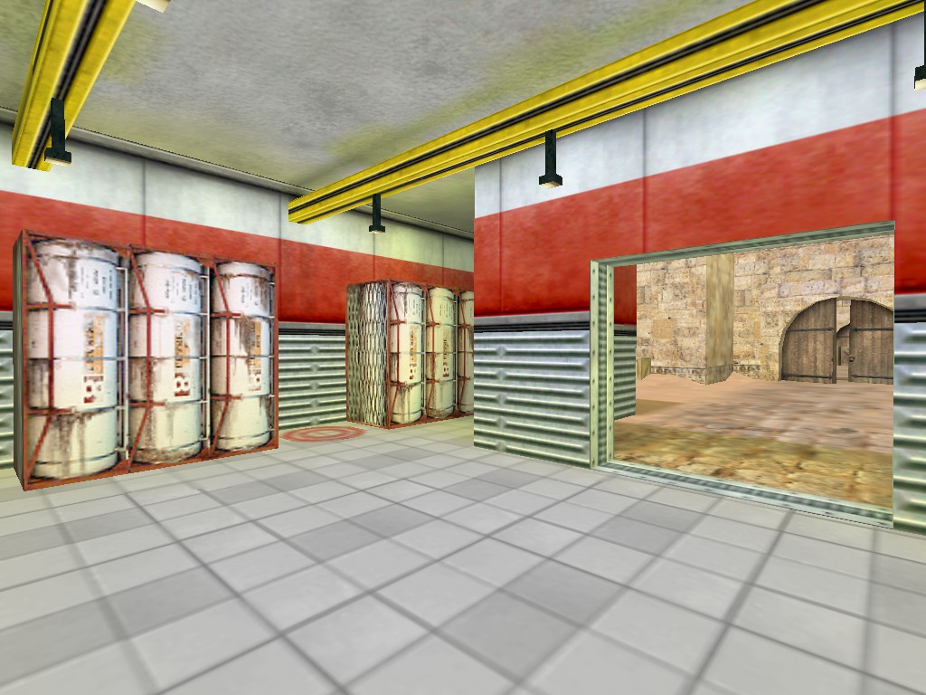 Карта «de_seno» для CS 1.6