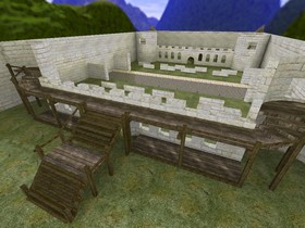 Карта «aim_castle» для CS 1.6