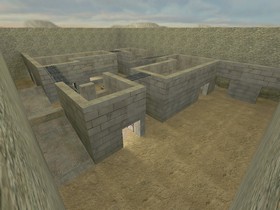 Карта «aim_colosseum» для CS 1.6
