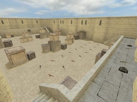 Карта «aim_dust17» для CS 1.6