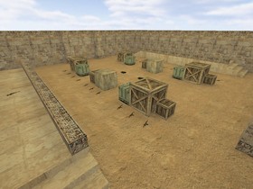 Карта «aim_dust2011» для CS 1.6