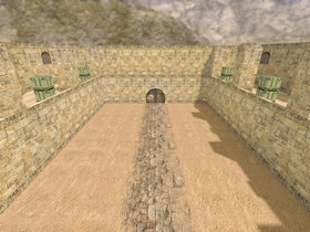 Карта «aim_dusty» для CS 1.6