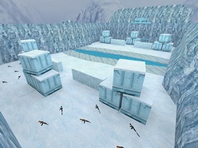 Карта «aim_northpole» для CS 1.6