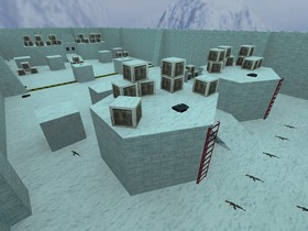 Карта «aim_psyhosnow» для CS 1.6