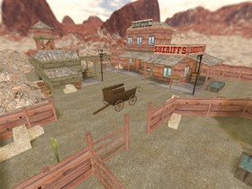 Карта «aim_western_s» для CS 1.6