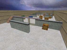 Карта «aim_white» для CS 1.6