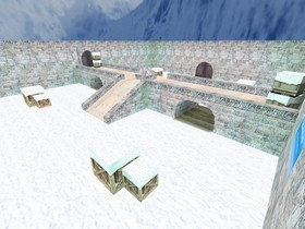 Карта «awp_snoworld» для CS 1.6