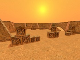 Карта «awp_sunset» для CS 1.6