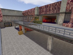 Карта «de_atomic» для CS 1.6