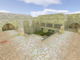 Карта «de_aztec_0» для CS 1.6