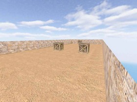 Карта «de_blankmap» для CS 1.6