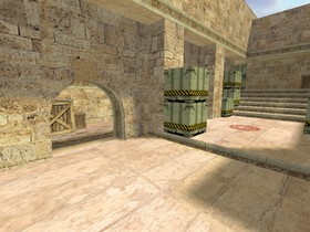 Карта «de_canary» для CS 1.6