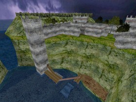 Карта «de_cliffcastle» для CS 1.6