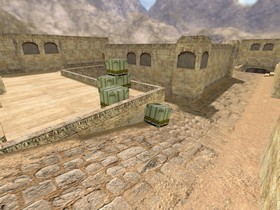 Карта «de_dust1000» для CS 1.6