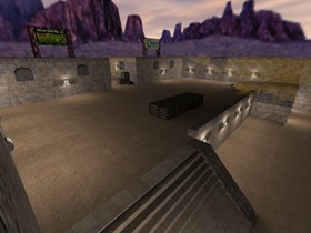 Карта «de_dust123» для CS 1.6