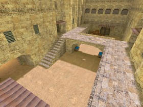 Карта «de_dust_darkten» для CS 1.6