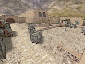 Карта «de_dust_krystal» для CS 1.6