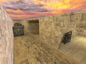 Карта «de_dust_v10» для CS 1.6