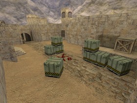 Карта «de_dust_x_version» для CS 1.6