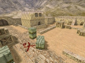 Карта «de_dust_xa» для CS 1.6