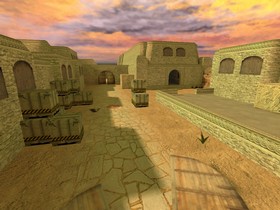 Карта «de_dustaz» для CS 1.6