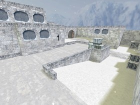 Карта «de_dustlong_winter» для CS 1.6