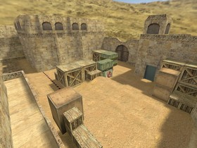 Карта «de_dustycache» для CS 1.6
