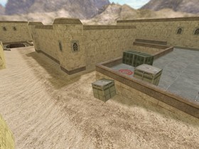 Карта «de_duzt2» для CS 1.6