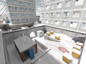 Карта «de_firstsnow_final» для CS 1.6