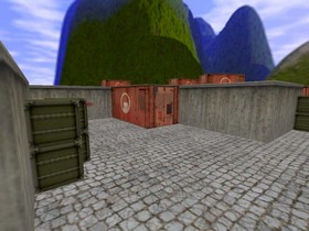 Карта «de_nuclear» для CS 1.6