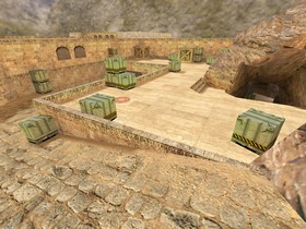 Карта «de_pok_dust» для CS 1.6