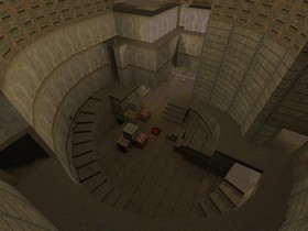 Карта «de_q2dm1» для CS 1.6