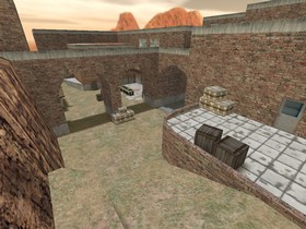 Карта «de_roach» для CS 1.6