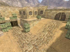 Карта «de_sandrush» для CS 1.6