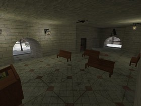 Карта «de_snowstyle» для CS 1.6