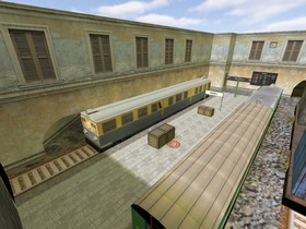 Карта «de_stacja» для CS 1.6