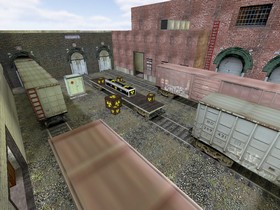 Карта «de_train_b» для CS 1.6