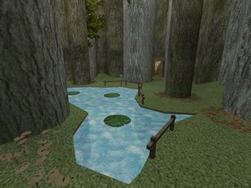 Карта «de_tree» для CS 1.6