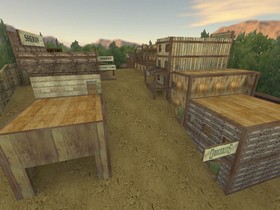 Карта «de_western_beta» для CS 1.6