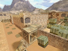 Карта «deathrun_dusty2» для CS 1.6