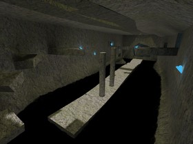 Карта «deathrun_earthquake_fg» для CS 1.6