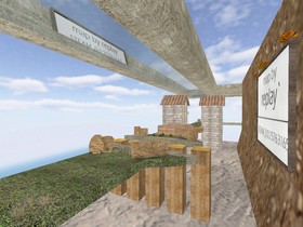 Карта «deathrun_woods2» для CS 1.6