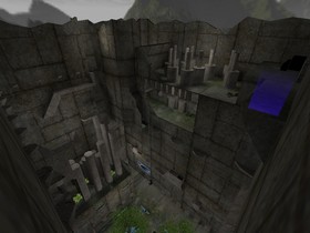 Карта «dkz_darkruins» для CS 1.6