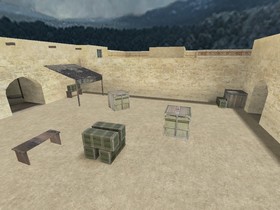 Карта «dusty_fortress» для CS 1.6
