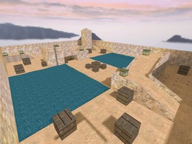 Карта «gg_4one_dusty» для CS 1.6