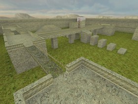 Карта «gg_aim_abstract» для CS 1.6