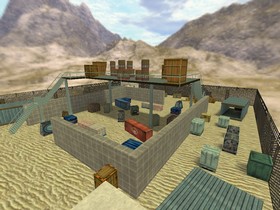 Карта «gg_akcoltyard» для CS 1.6
